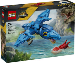 LEGO Jurassic World 77977 Dinosauro Bebè: Pteranodonte, Giocattolo Interattivo con Action Figure e Calamaro, Regalo da 7+ - immagine 8