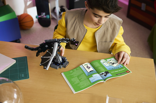 LEGO Minecraft 21595 Drago dell'End, Giocattolo Interattivo con Ali Mobili e Supporto, Regalo per Gamer e Bambini da 10 Anni - immagine 3