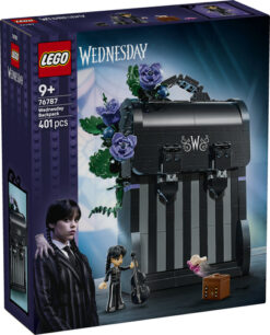 LEGO Wednesday 76787 Zaino di Mercoledì, Giocattolo con Portafoto, Mini Bambolina e Figura di Mano, Regalo per Bambini da 9+ - immagine 8