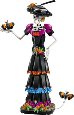 Alternative view of LEGO Ideas 21372 La Catrina, Kit Modellismo per Adulti con Scheletro, Fiori Finti e Farfalle Monarca, Idea Regalo Fai da Te