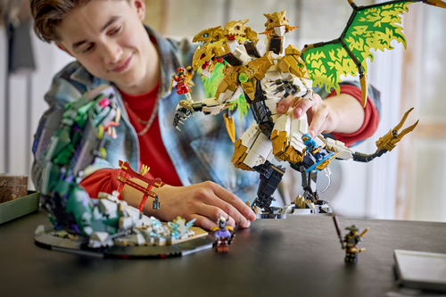 LEGO NINJAGO 71872 Battaglia dell’Ultra Drago, Giocattolo con Action Figure a 4 Teste, Serpente e 4 Minifigure, Regalo da 12+ - immagine 6