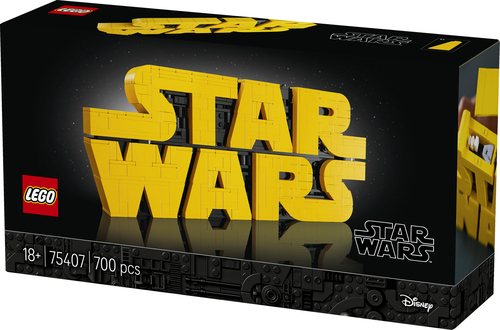 LEGO Star Wars 75407 Logo in Mattoncini, Costruzioni per Adulti da Collezione, Gadget da Esposizione, Idea Regalo - immagine 8