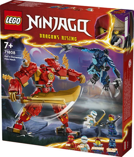 LEGO NINJAGO 71808 Mech Elemento Fuoco di Kai - immagine 8